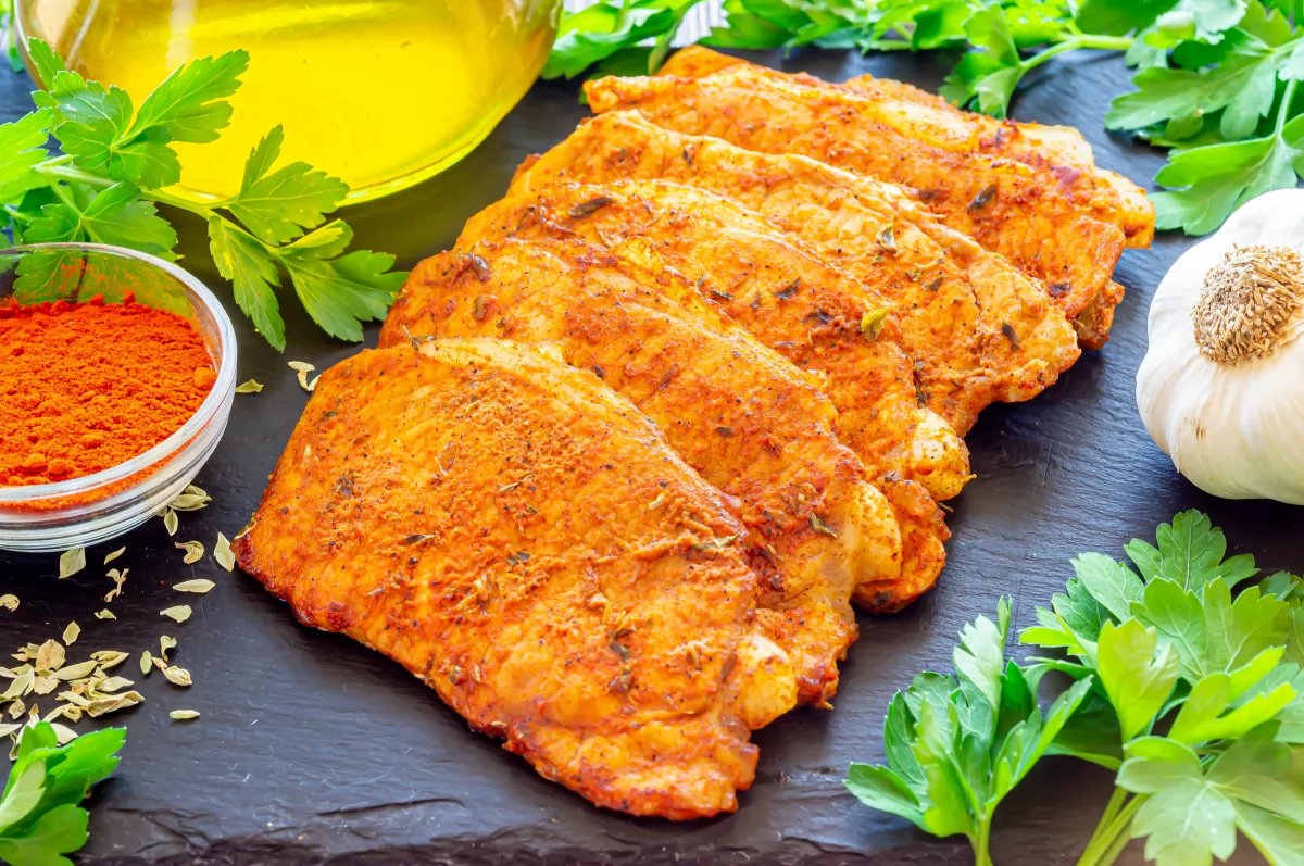 Lomo adobado a la plancha