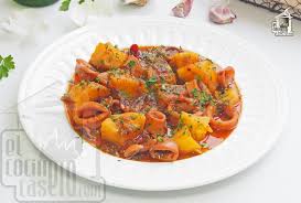 Guiso de calamares