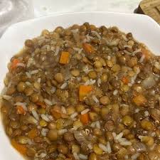 Lentejas con arroz