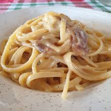 Pasta a la pseudo-carbonara