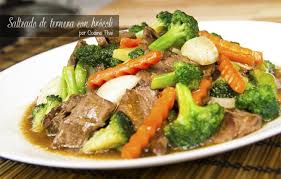 Salteado de Ternera y Vegetales