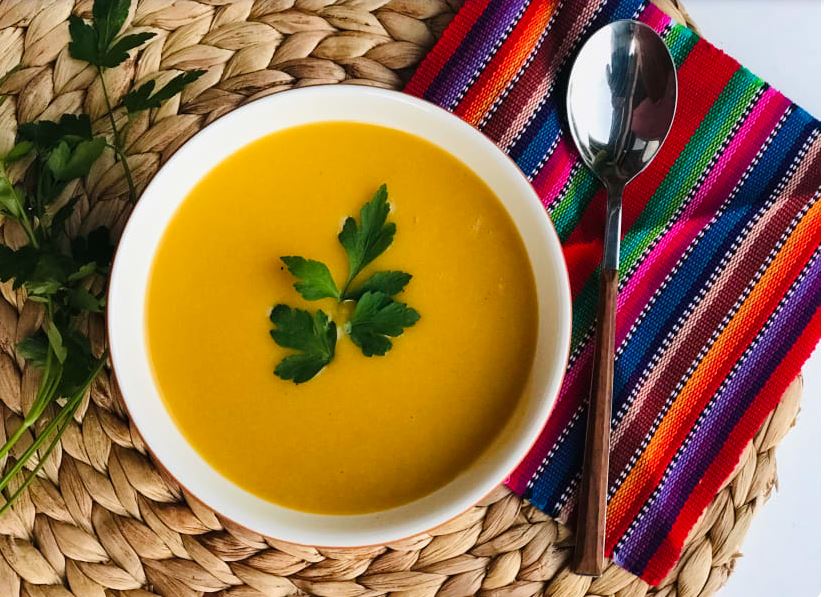 Crema de Zanahoria y Calabaza