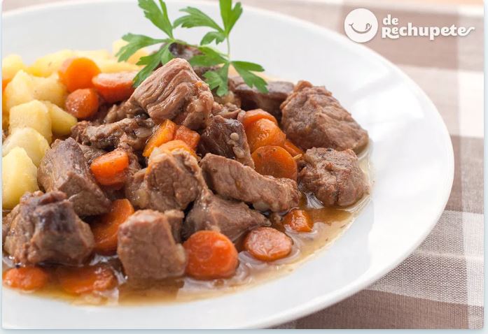 Guisado de carne de ternera