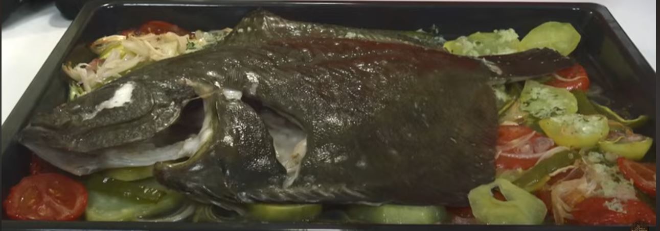 Rodaballo al horno