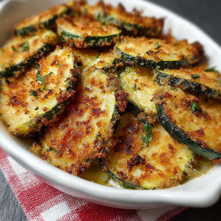 calabacines al horno crucientes